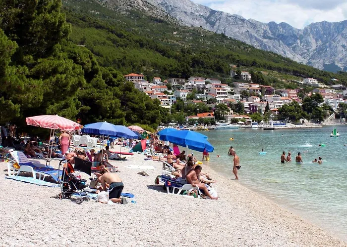 With A Parking Space Brela, Makarska - 6747 Apartamento *