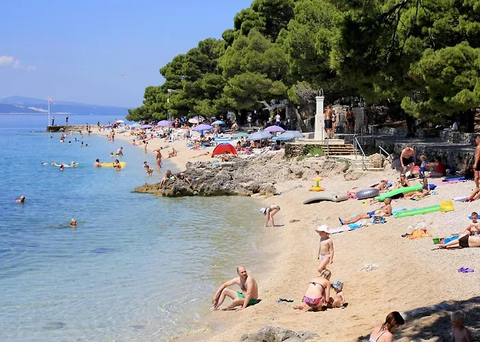 With A Parking Space Brela, Makarska - 6747 Apartamento